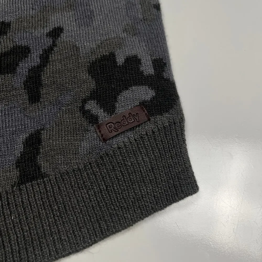 NWT Reddy Gray Camo Dog Sweater Pet Clothes Clothing Grey Camouflage